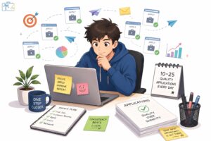 How many remote jobs should you apply for daily